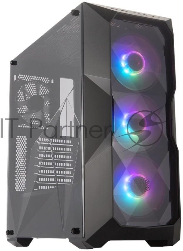Корпус eATX Cooler Master MCB-D500D-KGNN-S01 черный, без БП, с окном, 2*USB 3.0, audio - фото №19