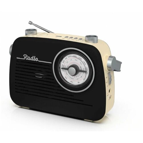 Радиомагнитофон Ritmix RPR-075 пластик металл 88-108 Мгц USB MP3 TF цвет чёрный 266800₽