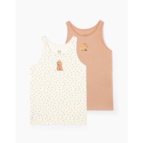 фото Майка gloria jeans для девочек, размер 12-24мес/86-92, мультиколор