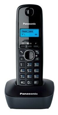 РТелефон Dect Panasonic KX-TG1611RUH серый АОН