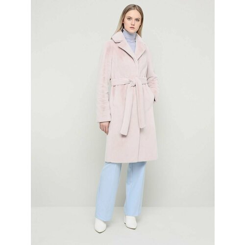 пальто размер 50 розовый Пальто ALEF, размер 50, розовый