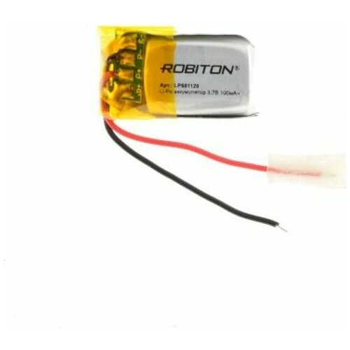 robiton аккумулятор robiton lp 385590 2300mah lp385590 Robiton Аккумулятор Robiton LP 601120 100mAh (LP601120)