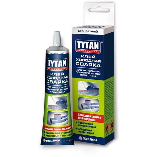 Клей холодная сварка tytan professional для напольных покрытий из ПВХ 100мл 1299₽