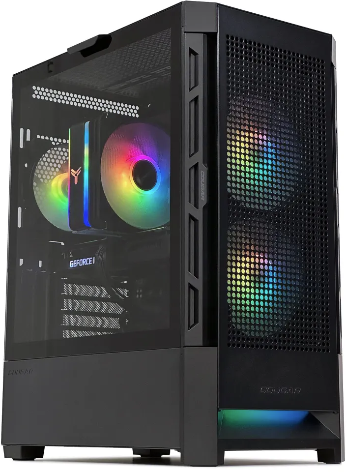 Мощный игровой компьютер RTX 3060 H610M Core i3-12100f EX400 32Gb DDR4 1Tb SSD Q300P 700W Wi-fi Компьютер для профессиональной работы