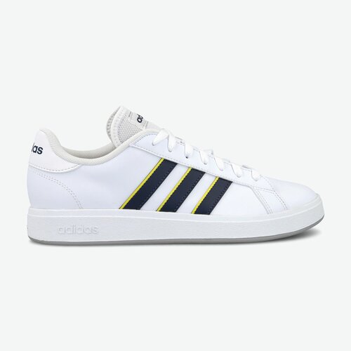 Кроссовки adidas GRAND COURT BASE 2.0, полнота 7, размер EU43 1/3, синий, белый