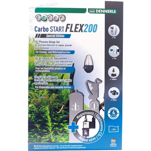 Система подачи углекислого газа Dennerle Carbo Start FLEX200 SPECIAL EDITION установка для подачи со2 dennerle bio 60 co2 starterset