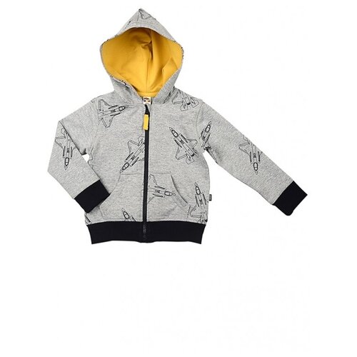 Куртка для мальчиков Mini Maxi, модель 4216, цвет серый, размер 104