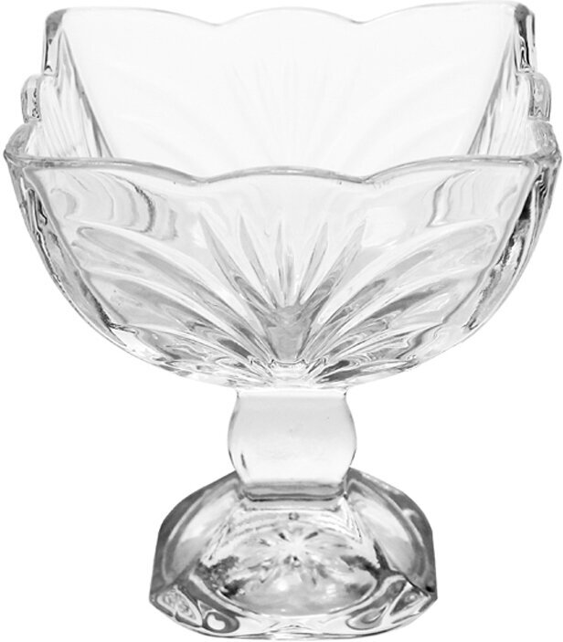 фото Ваза на ножке, квадратная 9см