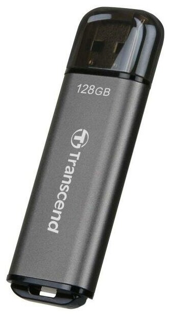 Флеш Диск Transcend 128Gb Jetflash 920 TS128GJF920 USB3.1 темно-серый