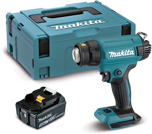 Фен строительный Makita DHG181RT1J - фотография № 1