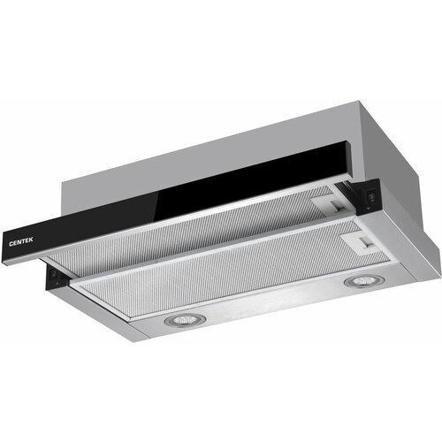 Вытяжка CENTEK CT-1841-60 управление кнопочное нержавеющая стальчерный CT-1841-60 SS 1106300₽