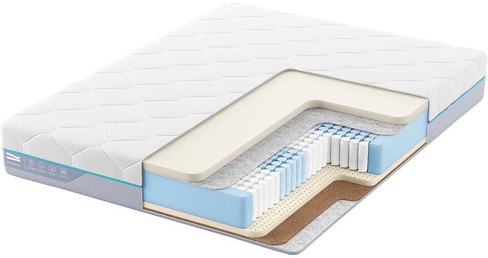 Матрас с независимыми пружинами PROMTEX Multipacket Middle Memory 140x190