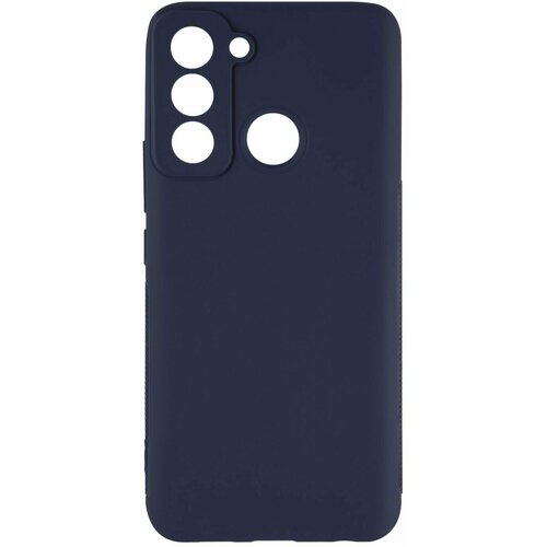 Защитный чехол для Tecno POP 5 LTE/ Текно Поп 5 ЛТЕ/ Техно Поп 5 ЛТЕ/, силиконовая накладка, синий чехол накладка krutoff soft case туман для tecno pop 5 lte черный
