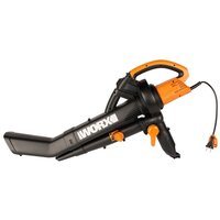 Воздуходув-Садовый Пылесос сетевой Worx WG505E, 335 км/ч, 3000 Вт, коробка