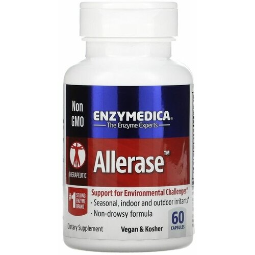Enzymedica Allerase 60 капсул