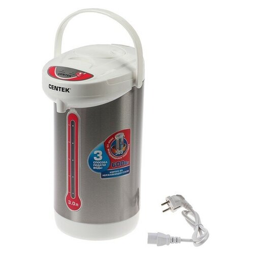 Термопот Centek CT-0080 3 л 600 Вт белый 432400₽