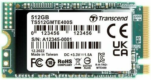 SSD накопитель Transcend 512GB MTE400S (TS512GMTE400S)