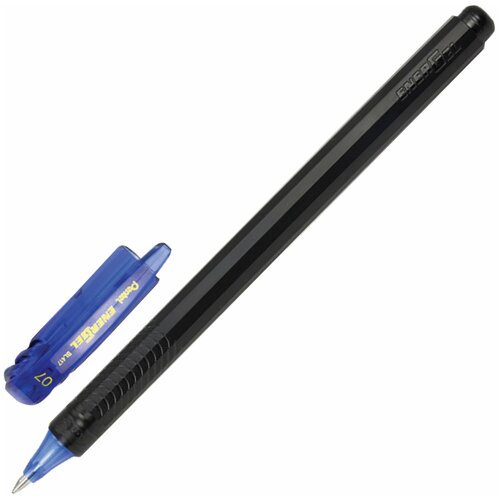 PENTEL Ручка гелевая pentel energel , синяя, корпус черный, узел 0,7 мм, линия письма 0,35 мм, bl417-c, 12 шт.