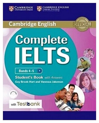 Complete IELTS Bands 4-5 Student's Book with Ans with CD-ROM with Testbank