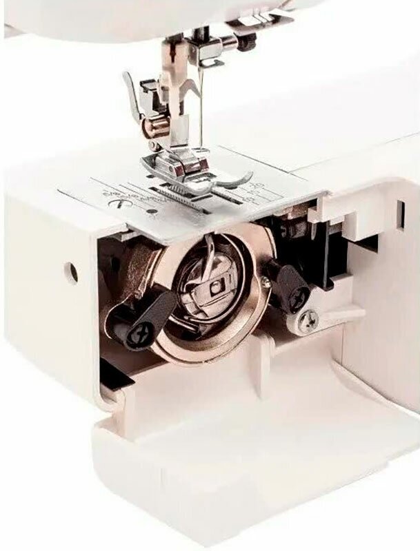 Швейная машина Comfort 2530, белый/фиолетовый - фото №6
