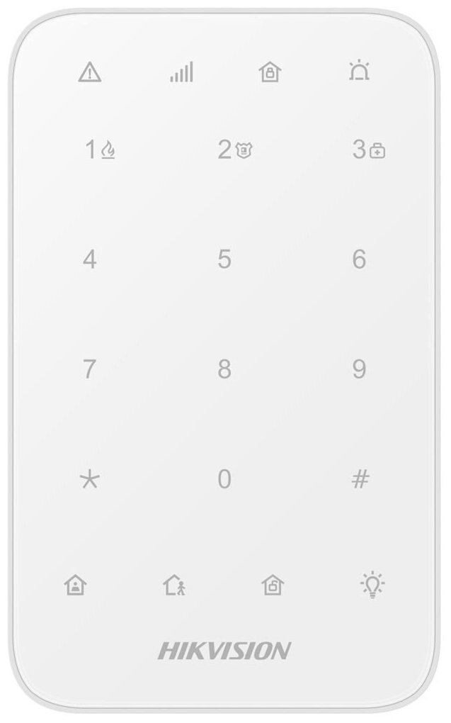 Клавиатура Hikvision AX PRO DS-PK1-E-WE