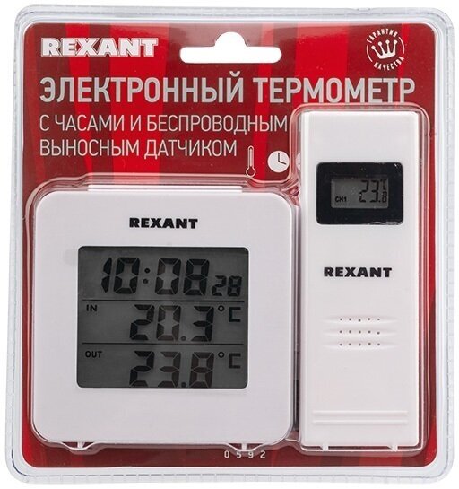 Термометр оконный Rexant - фото №9