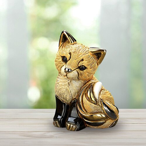 Статуэтка керамическая Лисенок