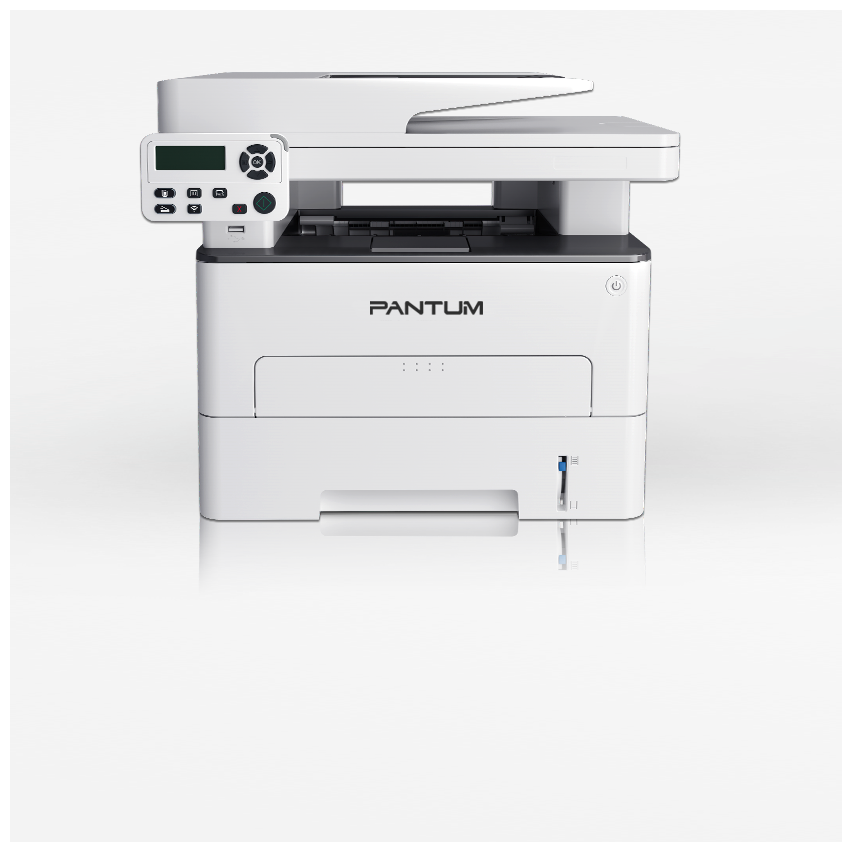 Лазерное многофункциональное устройство Pantum M7108DW, P/C/S, Mono laser, А4, 33 ppm, 1200x1200 dpi, 256 MB RAM, PCL/PS, Duplex, ADF50, paper tray 250 pages, USB, LAN, WiFi, start. cartridge 6000 pag - фото №2