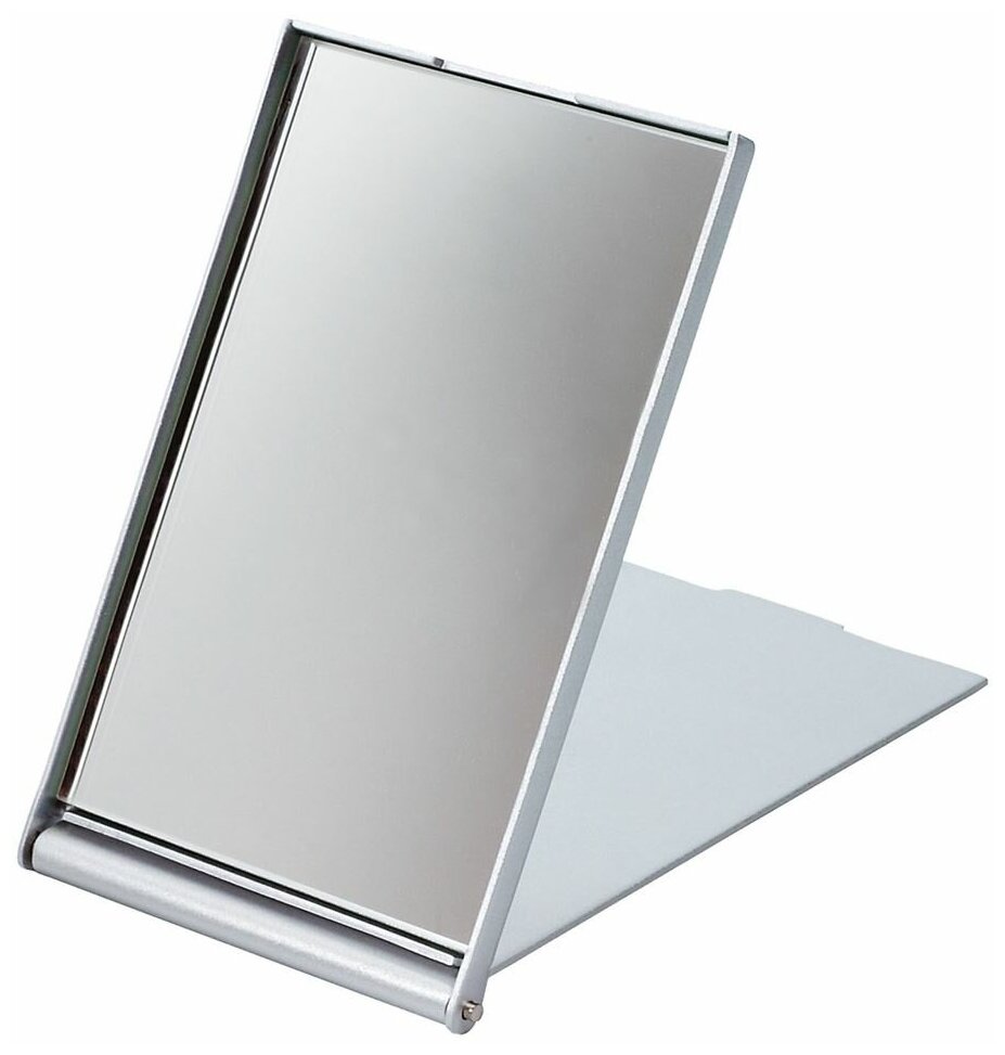 Зеркало косметическое DEWAL пластик серебристое складное 75х 5см DEWAL MR-MR-9M404