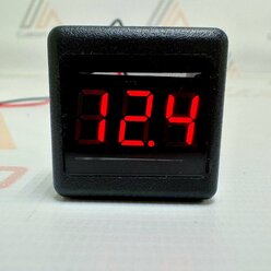 Индикатор напряжения ИН-12 (Вольтметр) Красный ВАЗ / Lada 2110, 2111, 2112