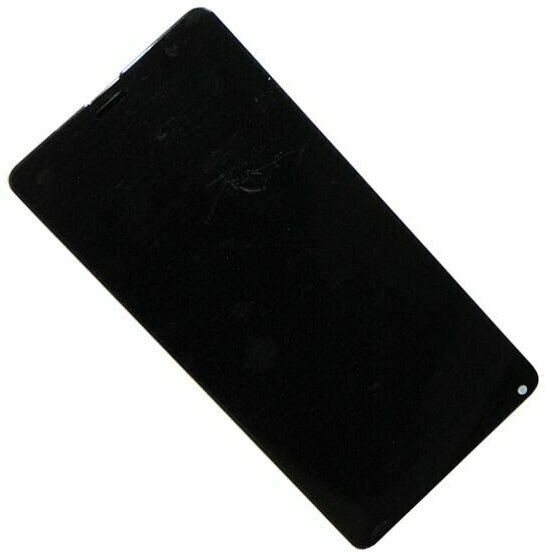 Дисплей для Xiaomi Mi Mix 2S в сборе с тачскрином <черный>