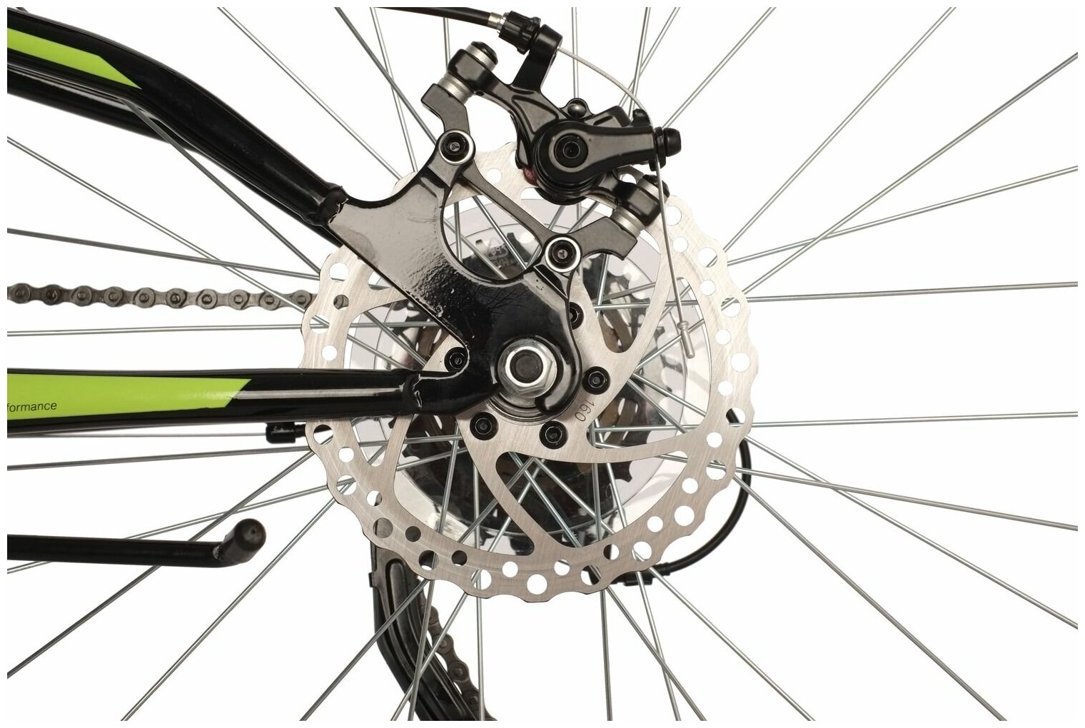 Велосипед Foxx Freelander (2021) горный рам.:18" кол.:26" зеленый 21кг (26SFD.FREELD.18GN1) - фото №6