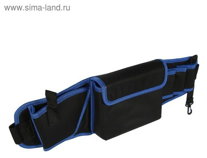 Сумка для инструментов Tundra на пояс, 3 петли, карман для оснастки, держатель для шуруповерта 36529 .