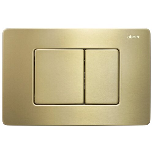 ABBER Кнопка смыва ABBER AC0120MMG золото матовое 11752₽