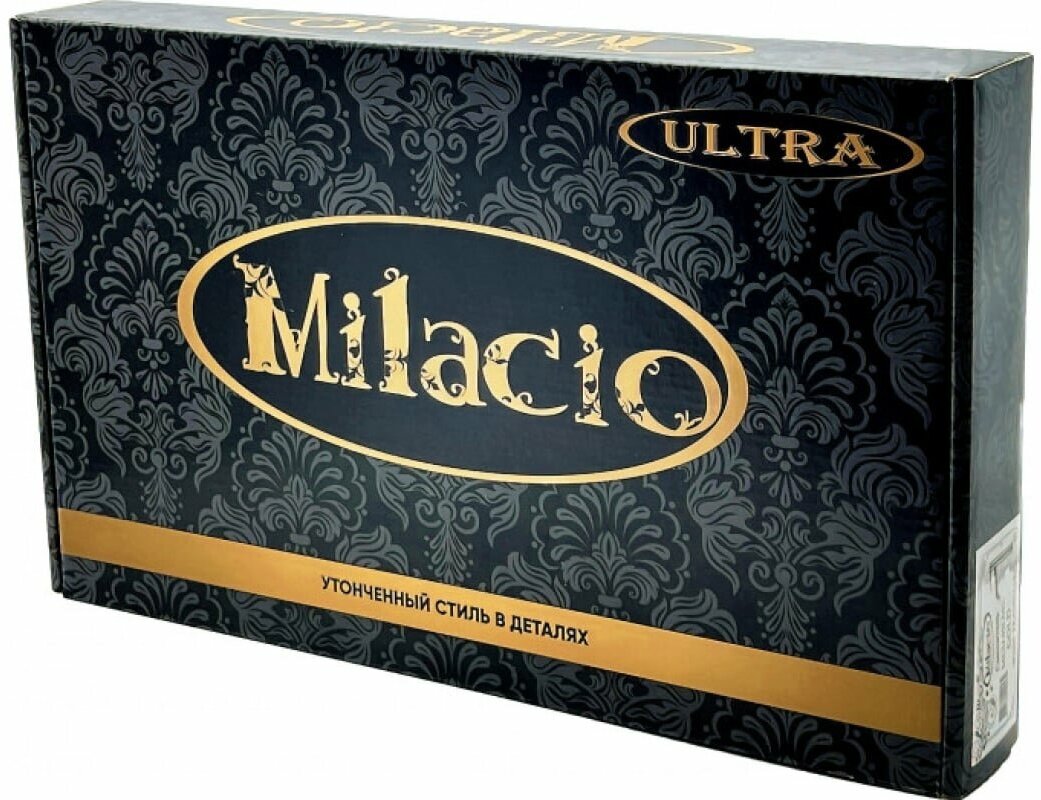Смеситель для кухни Milacio Ultra MCU.553.MB чёрный матовый - фото №8