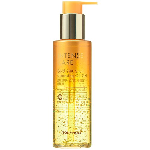 TONYMOLY Масло-гель для лица с муцином улитки и коллоидным золотом INTENSE CARE Gold 24K Snail Cleansing Oil Gel масло для лица tonymoly масло гель для лица с муцином улитки и коллоидным золотом