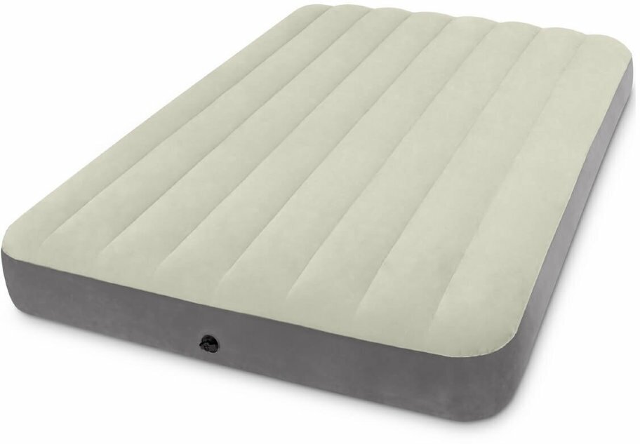 Матрас надувной Intex флок. 64102 Full Deluxe Single-high Airbed,191х137х25см