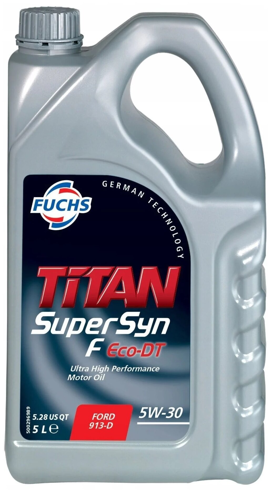 Синтетическое моторное масло FUCHS Titan SuperSyn 5W-50, 5 л