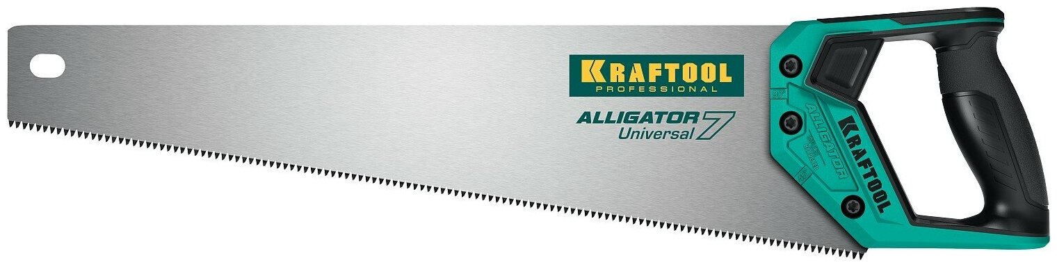 KRAFTOOL Alligator Universal 7 450 мм, Универсальная ножовка (15004-45)