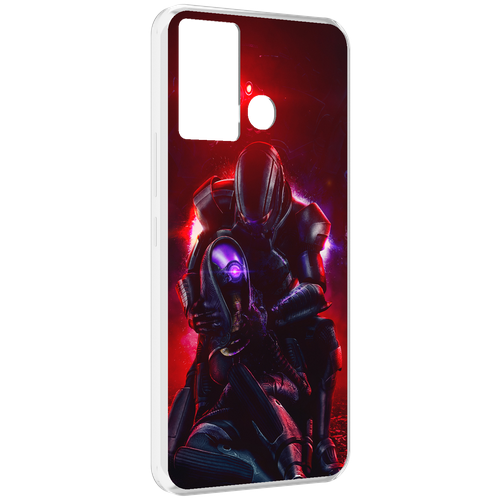 Чехол MyPads Mass Effect для Infinix Hot 12 Play задняя-панель-накладка-бампер чехол mypads mass effect legendary edition для infinix hot 12 play задняя панель накладка бампер