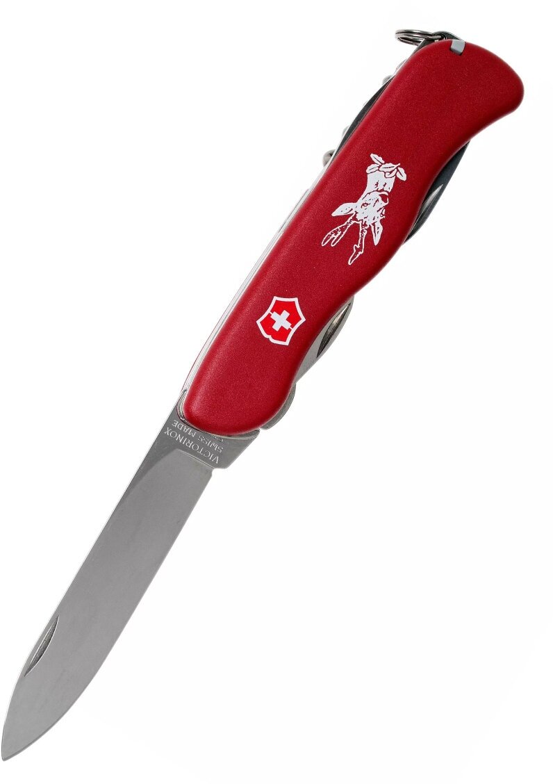 Нож перочинный Victorinox HUNTER (0.8573) 111мм 12функций красный - фото №15