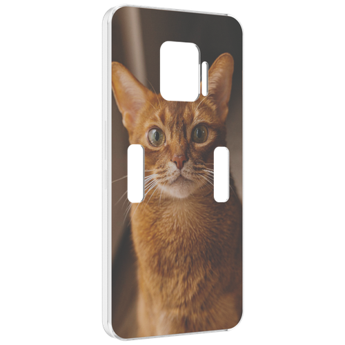 Чехол MyPads порода кошки абисинская для ZTE Nubia Red Magic 7 Pro задняя-панель-накладка-бампер