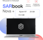 Ноутбук SAR Sarbook Nova + Silver Ryzen R7 4800U 20gb+512gb 15.6 "