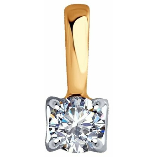 фото Подвеска из золота 375 пробы капелька jewel cocktail