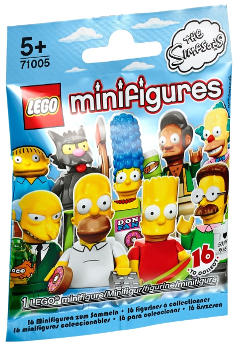 Минифигурка LEGO Collectable Minifigures 71005 Симпсоны