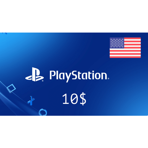 Карта пополнения PlayStation Store 10$