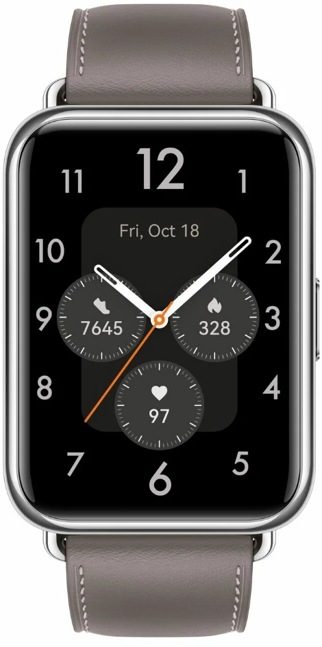 Смарт-часы Huawei Watch Fit 2 Classic Edition, NFC, (55029266), Nebula Gray