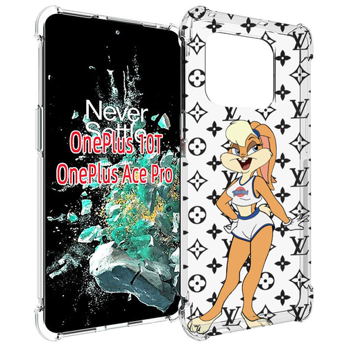 Чехол MyPads красивый-принт-на-чехол женский для OnePlus 10T задняя-панель-накладка-бампер