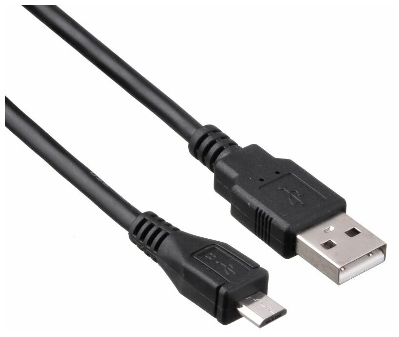 Кабель USB2.0 USB(m)-MicroUSB(m) 3.0м ExeGate (EX-CC-USB2-AMmicroBM5P-3.0) черный