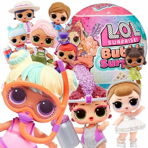 L.O.L. Surprise! ЛОЛ Бабл - Сюрприз чемодан l o l surprise ораньжевый loves mini sweets s3 deluxe tootsie